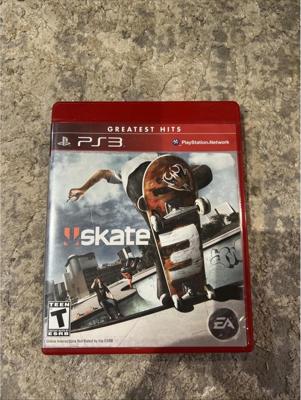 Skate 3 Greatest Hits (Sony PlayStation 3, 2012) CIB Complete Tested Working